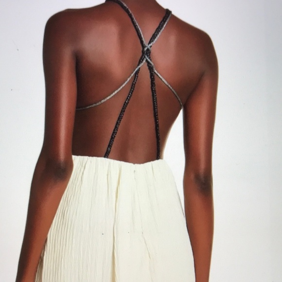 Free People Marcela Mini Pleated Halter Dress - Picture 3 of 7